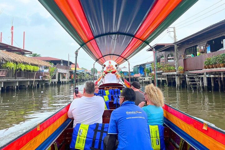 Tour por el Canal de Bangkok : Paseo en barco de 2 horas de duración