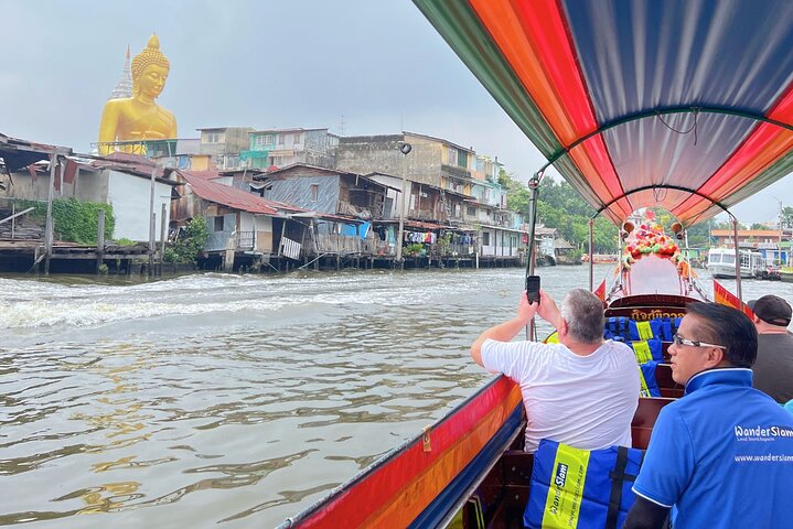 Tour por el Canal de Bangkok : Paseo en barco de 2 horas de duración