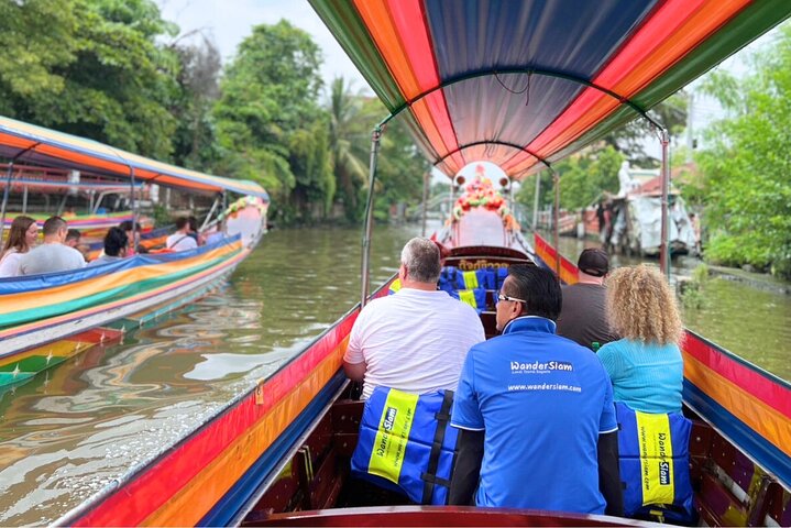 Tour por el Canal de Bangkok : Paseo en barco de 2 horas de duración