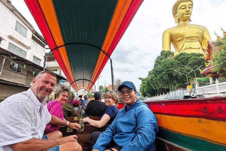 Tour por el Canal de Bangkok : Paseo en barco de 2 horas de duración