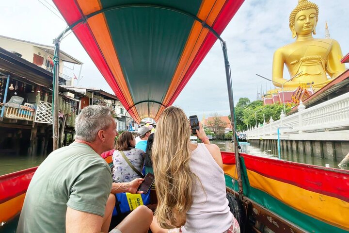 Tour por el Canal de Bangkok : Paseo en barco de 2 horas de duración