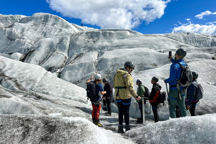Randonnée en kayak et glacier Falljokull sur la lagune du glacier Jokulsarlon