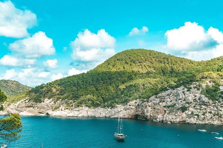 Ibizas höjdpunkter : Bästa guidade strandutflykt med upphämtning i hamn