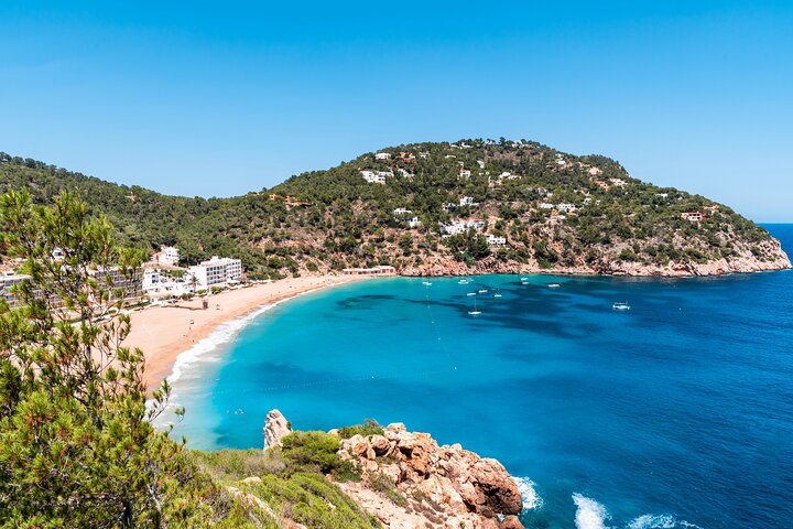 Ibizas höjdpunkter : Bästa guidade strandutflykt med upphämtning i hamn
