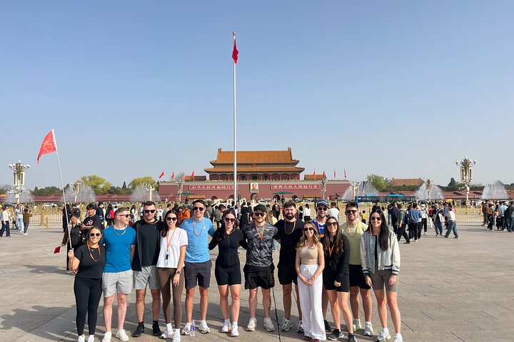 Bullet Train Private Tour: Peking Tiananmen Square, Forbidden City & Great Wall