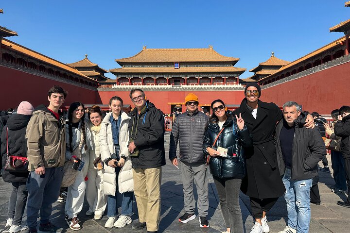 Bullet Train Private Tour: Peking Tiananmen Square, Forbidden City & Great Wall