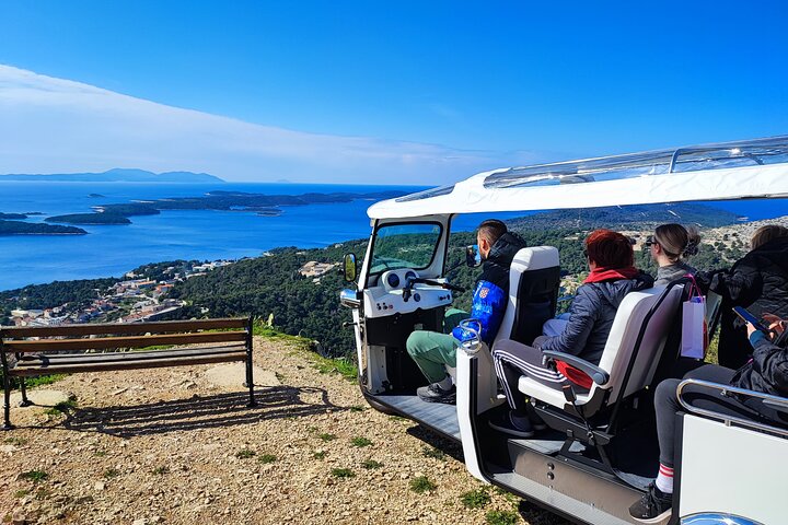 Hvar Lavenderfelt, Stenbyer og naturskjønne utsikter av eTuk Tuk