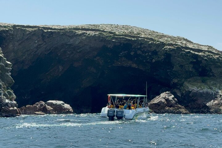 Ballestas-øyene fra Puerto San Martin