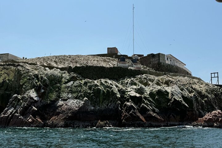 Ballestas-øyene fra Puerto San Martin
