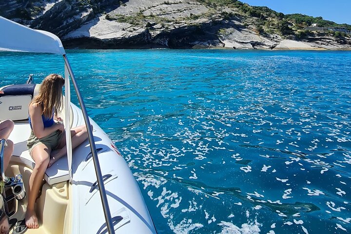 Tour in motoscafo 5 isole di Ksamil e snorkeling alle Isole Gemelle