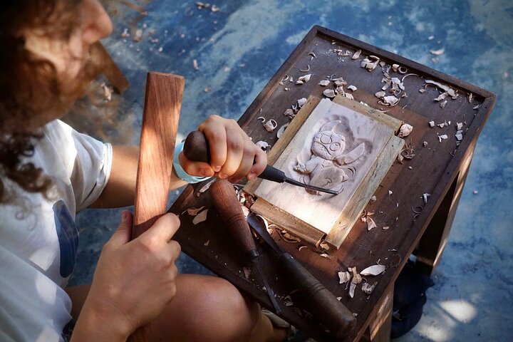 Hoi An Carvão de Madeira: Crie sua madeira de arte com mestre artesão