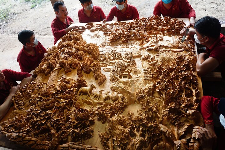 Hoi An Carvão de Madeira: Crie sua madeira de arte com mestre artesão