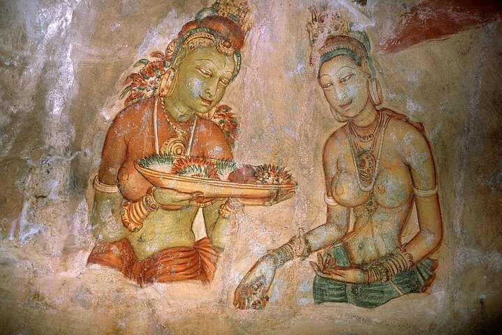 Visite du temple et du village de la grotte de Sigiriya Rock Dambulla au départ de Galle