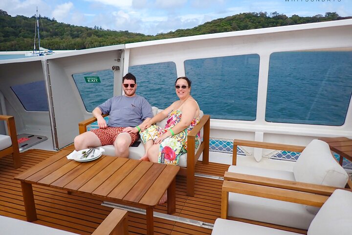Snorkel & Whitehaven Beach Eco Cruise, Lunch | Från Airlie Beach