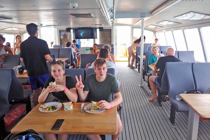 Snorkel & Whitehaven Beach Eco Cruise, Lunch | Från Airlie Beach