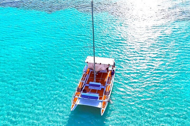 Katamaran Schnorchelabenteuer nach El Cielo und zum Money Bar Beach