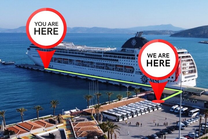 FOR CRUISERS : Ephesus & Virgin Mary Tour with ENTRY TICKET + LUNCH (クルーザー用:エフェソスと聖母マリアの入場券+ランチ付きツアー)