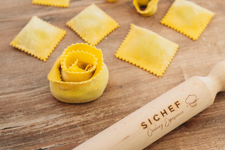 Chianti -Fresh Pasta Making klasse og saucer med frokost eller middag
