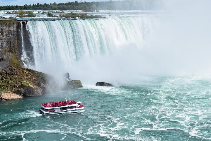 Niagara Falls 1 dagstur fra NYC med Maid of the Mist bådtur