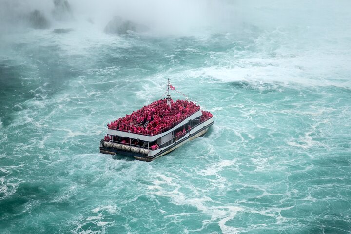 Niagara Falls 1 dagstur fra NYC med Maid of the Mist bådtur