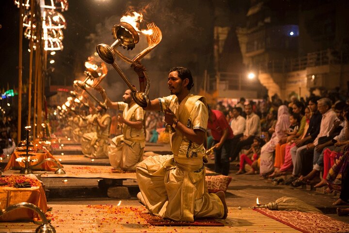 Volledige dag Varanasi privétour met tempels, Ghats & Rituelen