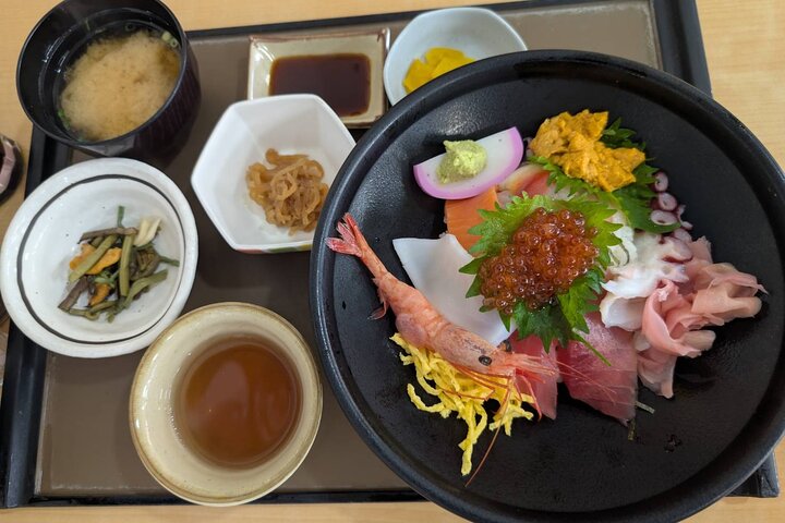 Tour por el mercado de pescado de Hitachi Seaside Park & Nakaminato