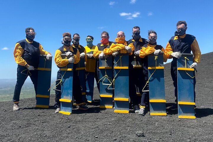Privé vulkaanboarden bij Cerro Negro, premium en gezinsvriendelijk