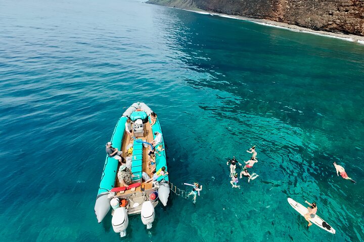 Kauai : Spedizione e snorkeling in zattera zodiacale sulla costa di Nā Pali