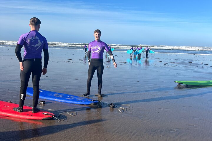 Vivi una lezione di surf a Strandhill, nella contea di Sligo - 2,5 ore
