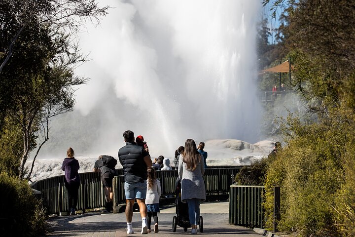 Auckland: Rotorua Tour avec Waiotapu, Te Puia et Maori Haka