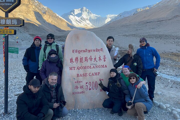 Tour di 8 giorni da Lhasa al campo base dell'Everest Tour per piccoli gruppi