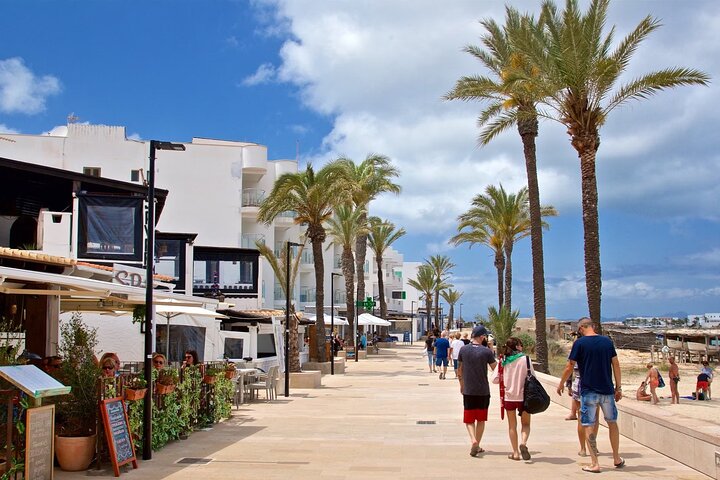 Ibiza til Formentera Cruise med snorkling, paella og åben bar