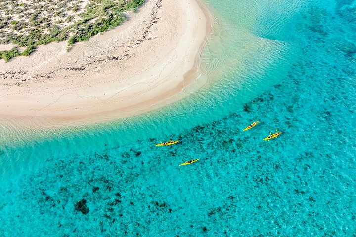 Lagoon Explorer - Ningaloo Reef Kajak- en snorkelavontuur van een hele dag