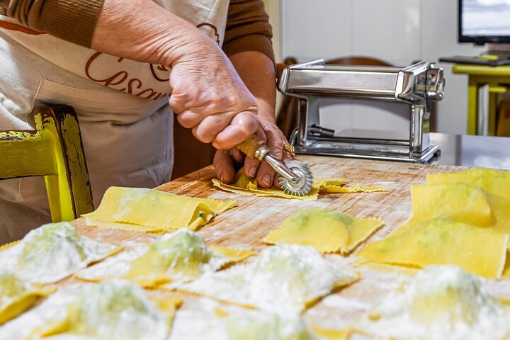 Autentico Tortelli Maremmani Class in una casa locale a Orbetello