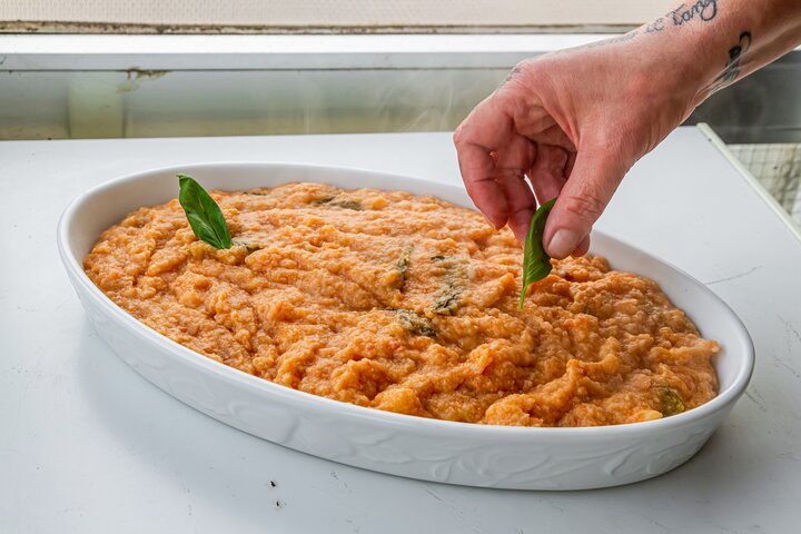 Autentico Tortelli Maremmani Class in una casa locale a Orbetello
