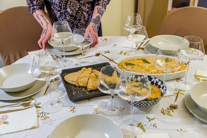Autentico Tortelli Maremmani Class in una casa locale a Orbetello