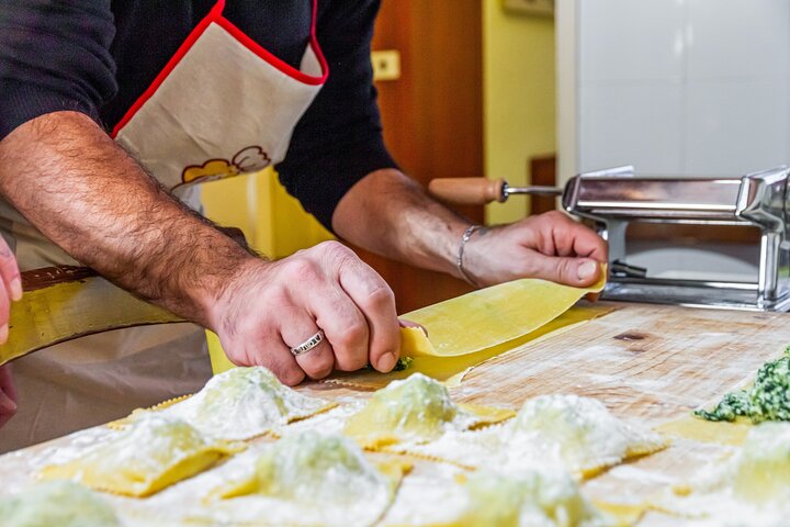 Autentico Tortelli Maremmani Class in una casa locale a Orbetello