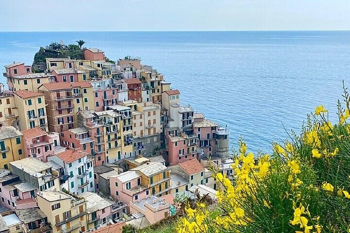 Cinque Terre med tog og båd