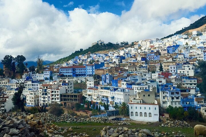 Privat udflugt til Chefchaouen med udtjekning fra Rabat med en autoriseret guide