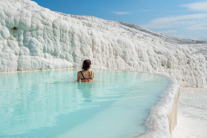 Excursión de día completo a Pamukkale desde Bodrum con almuerzo y traslado al hotel