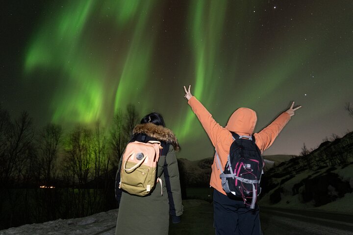 Tromsø: Aventura das luzes do norte com guias Especialistas e fotos