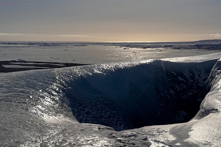 3 timmars guidad Breidamerkurjokull Glaciärvandring från Jokulsarlon