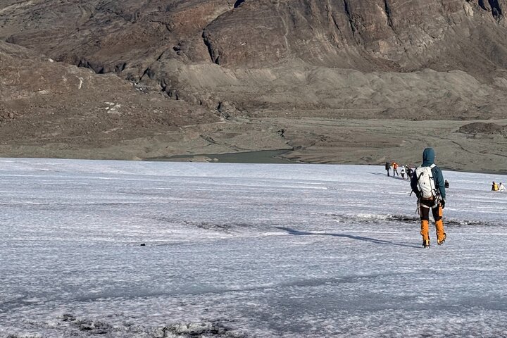 3 timmars guidad Breidamerkurjokull Glaciärvandring från Jokulsarlon
