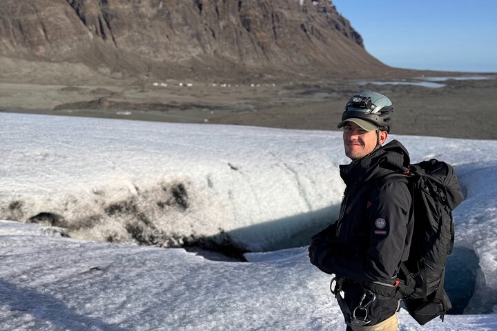 3 timmars guidad Breidamerkurjokull Glaciärvandring från Jokulsarlon