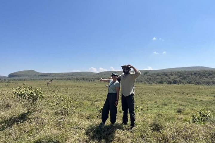 Excursion d'une journée à Hell's Gate et au lac Naivasha en bateau au départ de Nairobi