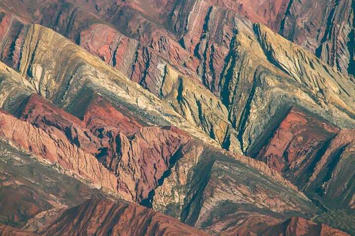 From Salta: Serranías del Hornocal and the hill of 14 colors