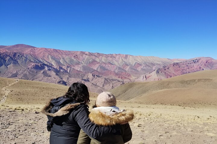 From Salta: Serranías del Hornocal and the hill of 14 colors