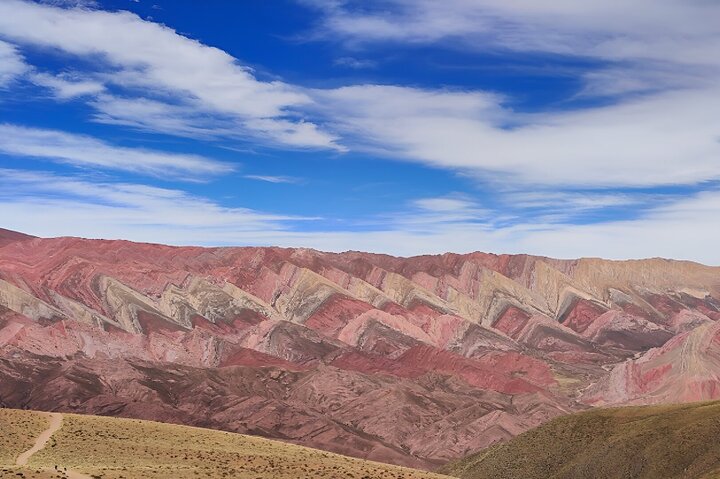 Desde Jujuy: Serranías del Hornocal y el cerro de 14 colores