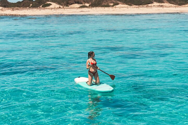 Ibiza til Formentera Cruise med snorkling, paella og åben bar