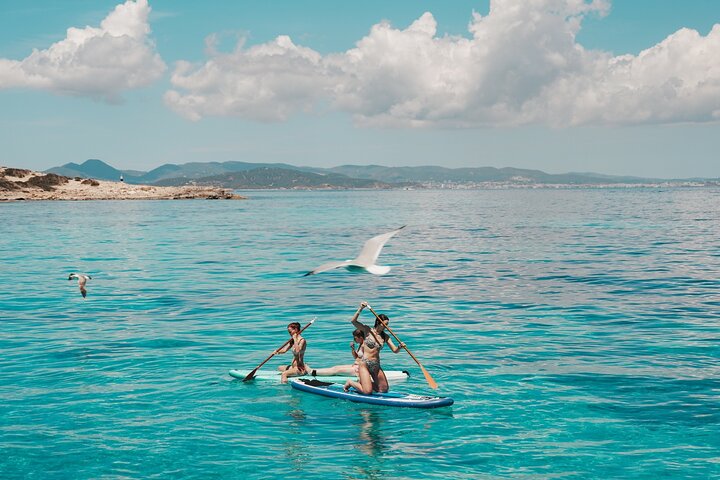 Ibiza til Formentera Cruise med snorkling, paella og åben bar